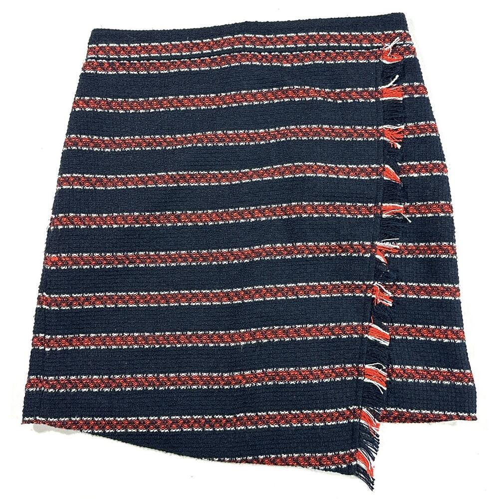 Marc New York Andrew Marc Women’s Size 2 Textured Fringe Mini Skirt